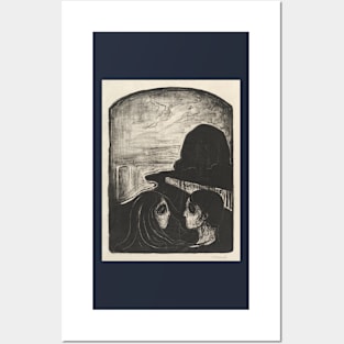 Attraction I (1896) by Edvard Munch. Original from The MET Museum. Posters and Art